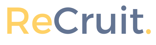 ReCruit Logo with tag-line 'Making recuitment accessible for you'